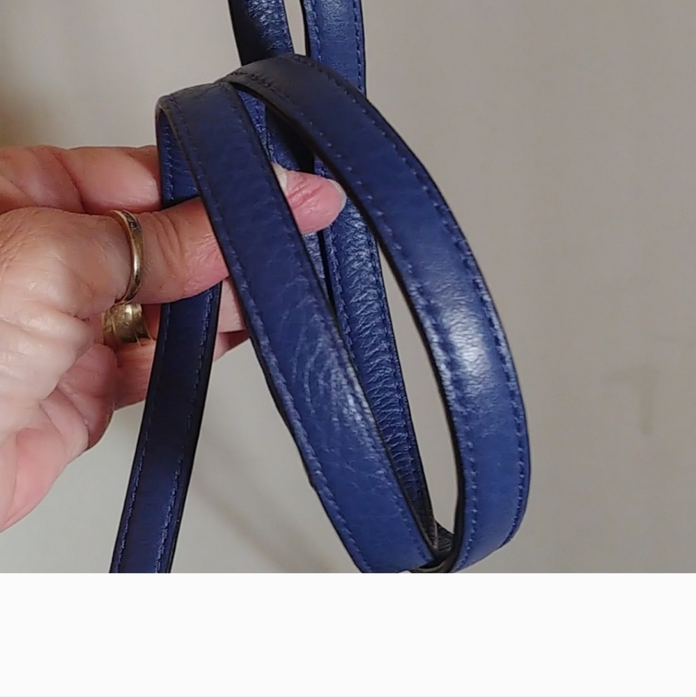 Coach Crossbody, Cerrulean Blue - Picture 10 of 11